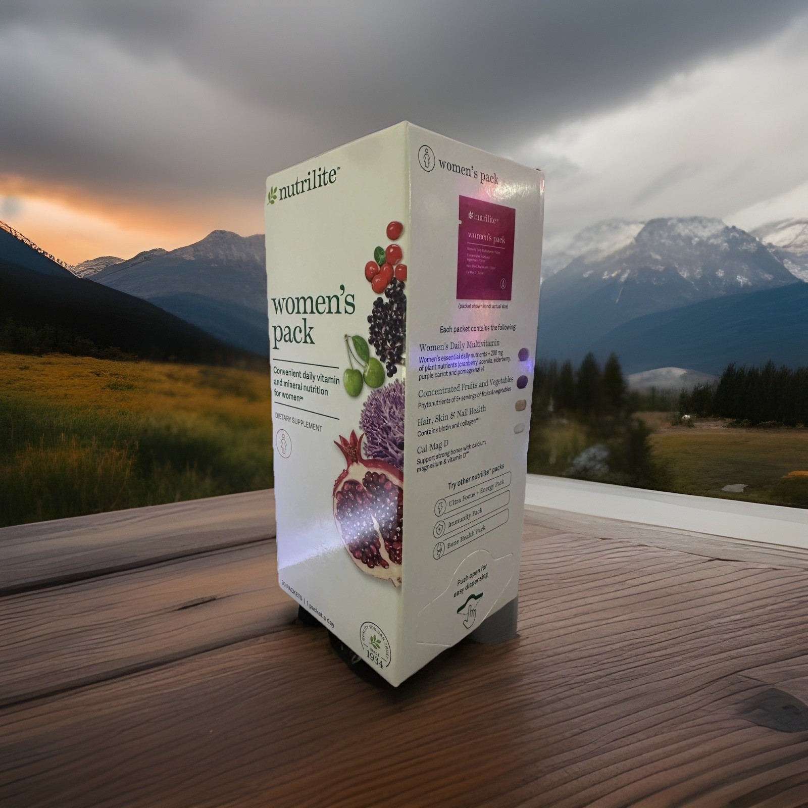 Amway Nutrilite Women‘s Pack 30 Packs（ 1 packet a day）for overall health