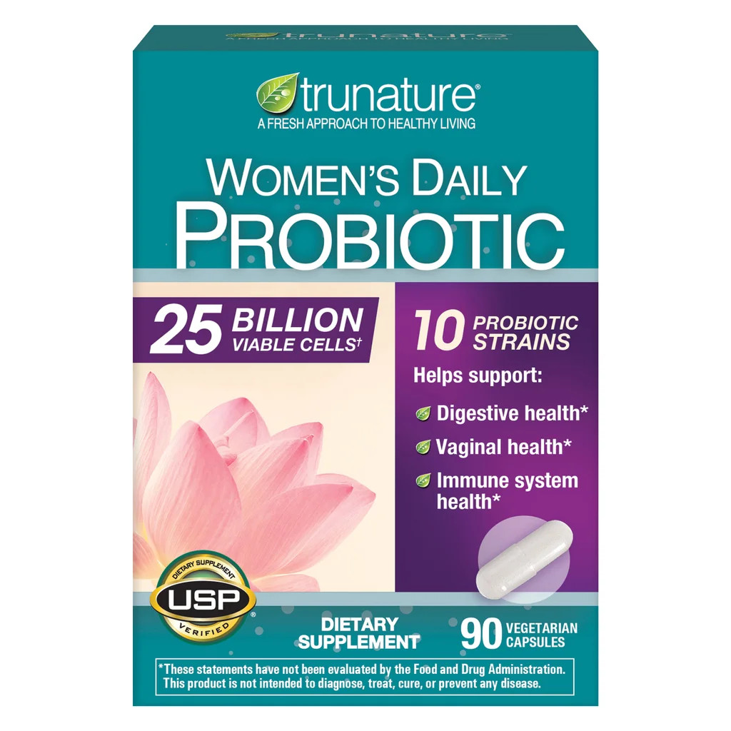 3-Pack Trunature Women’s Daily Probiotic, 90 Vegetarian Capsule