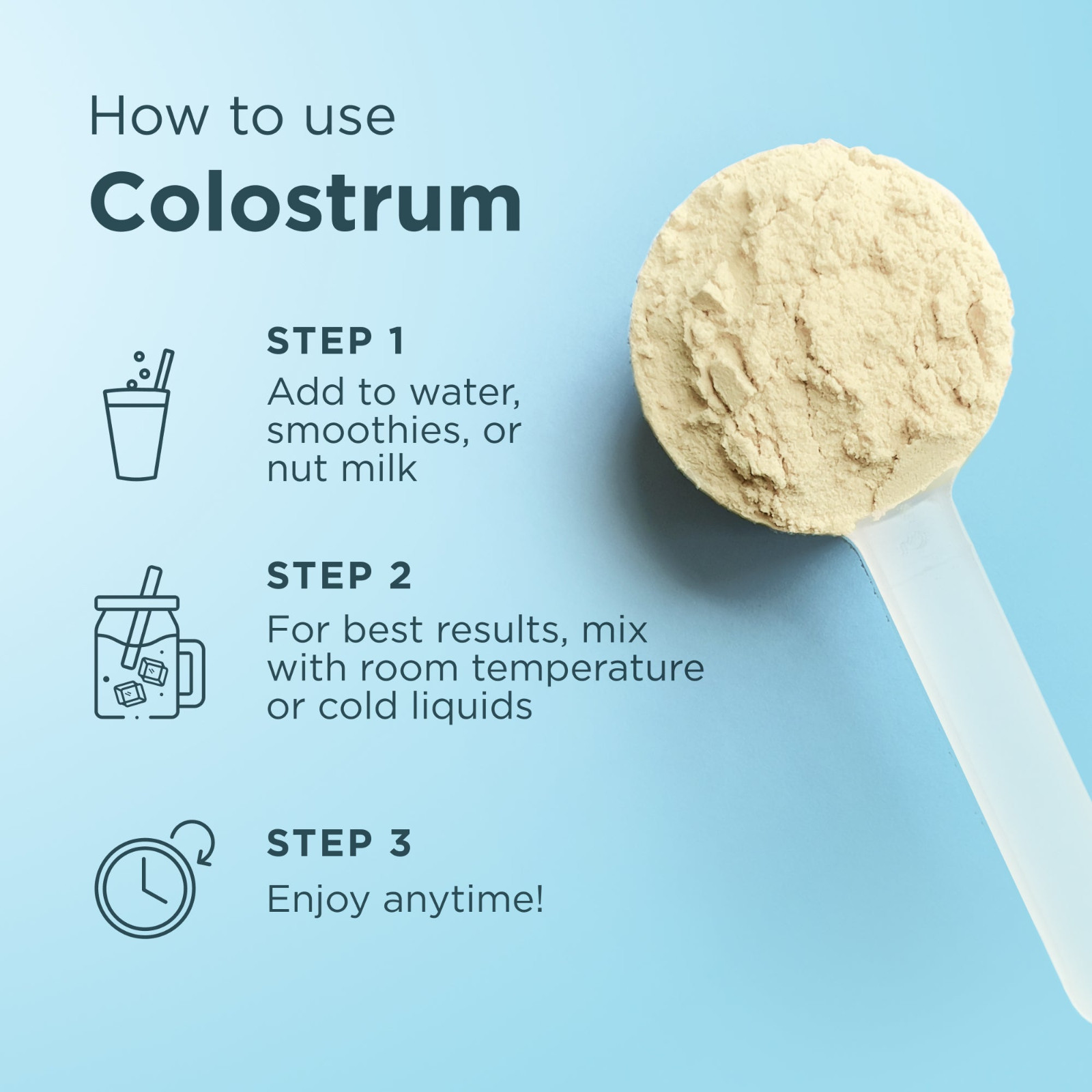 Ancient Nutrition Colostrum Powder Gut & Immune System Health Unflavored 2.8 oz