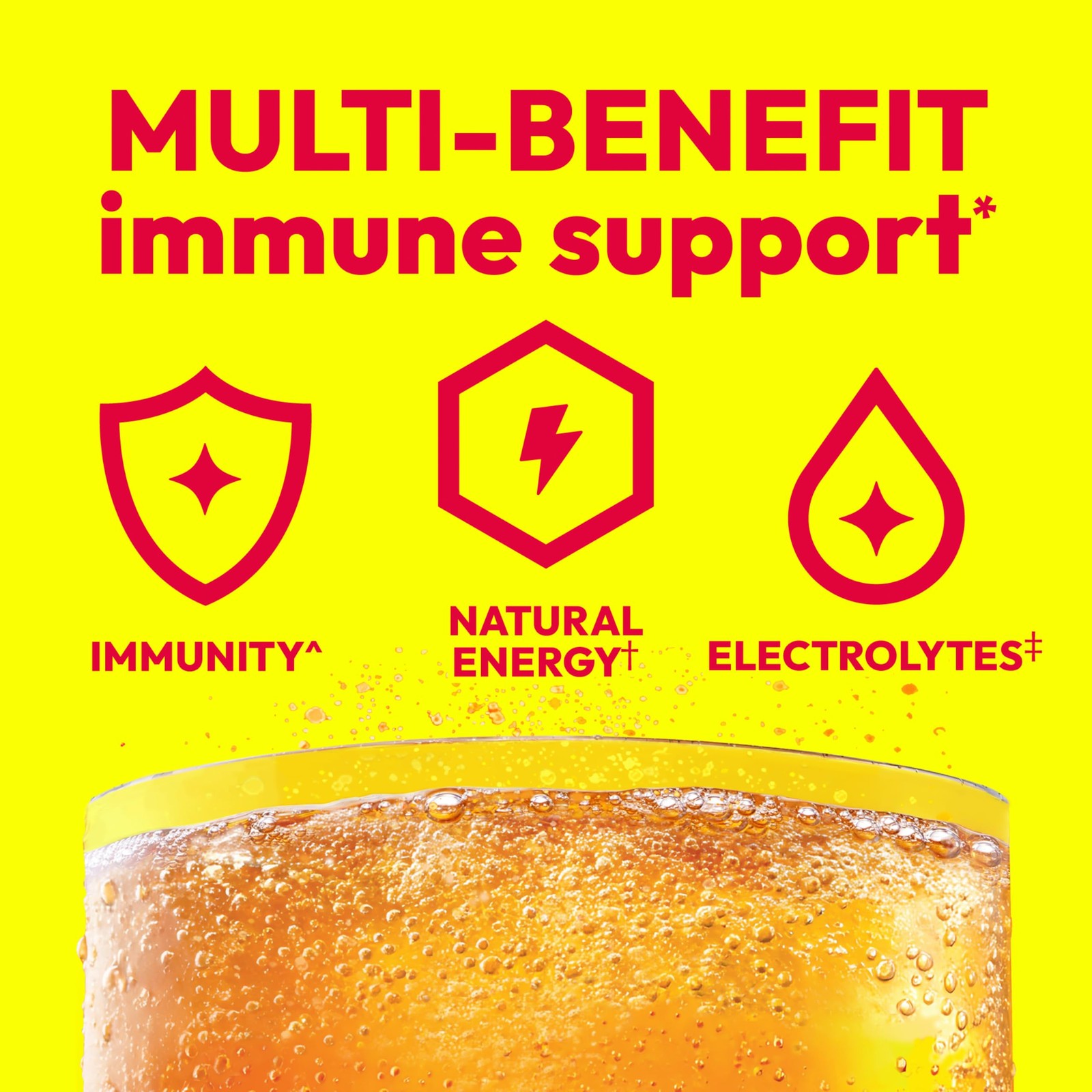 Emergen-C 1000mg Vitamin C Immune Support 3.2 Ounce (Pack of 1), Super Orange