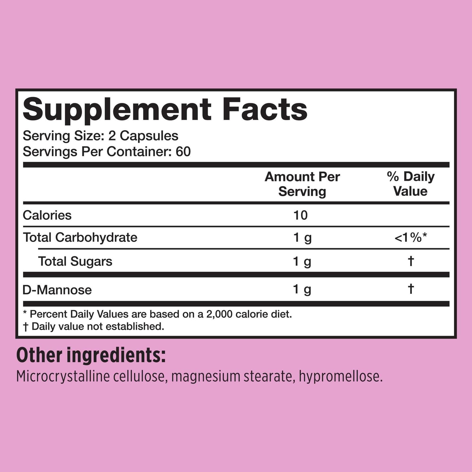 Utiva D-Mannose 2000 mg, Bladder & Urinary Tract Support, 120 Capsules | Supp…