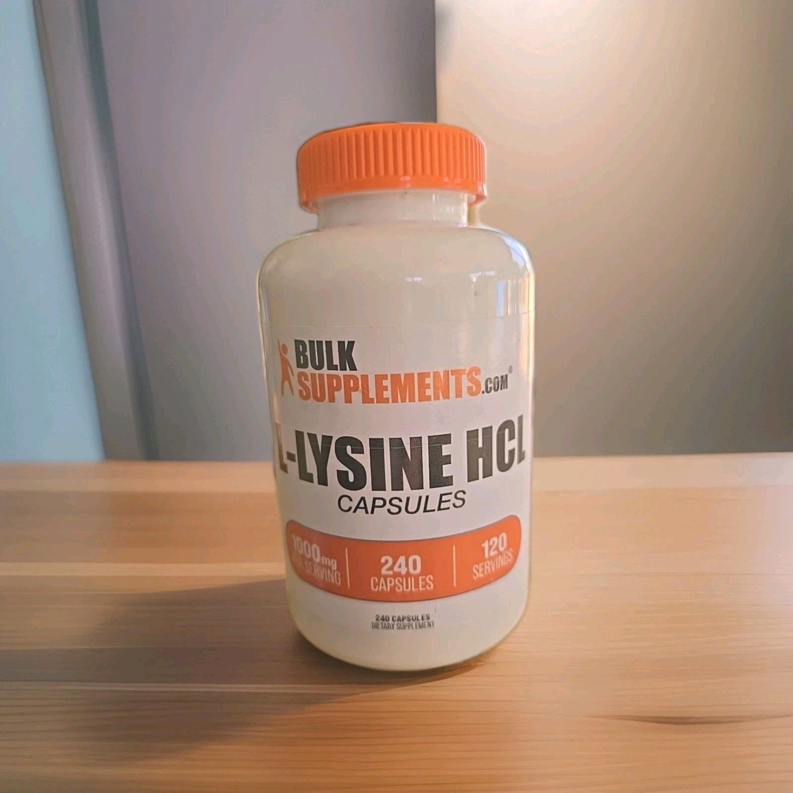 BulkSupplements.com L-Lysine HCl Capsules – Sports Nutrition Supplement, Lysine