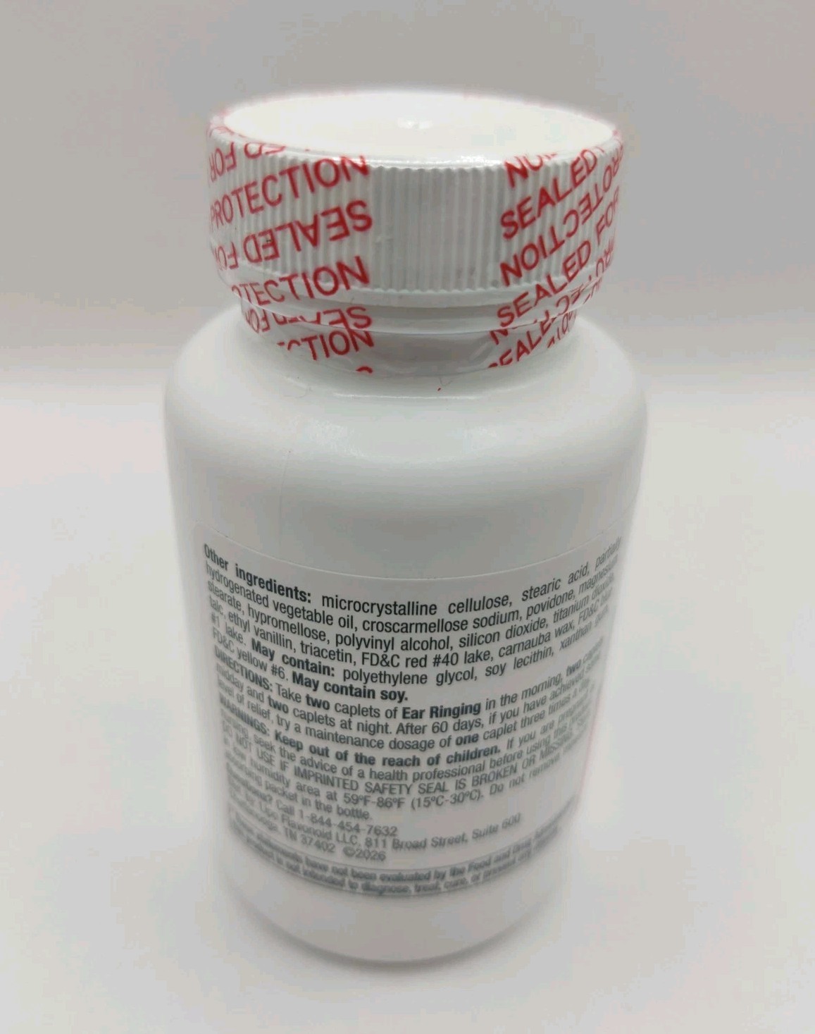Lipo Flavonoid Ear Ringing – Recommended for Ringing Ears 100 Caplets EXP 12/28