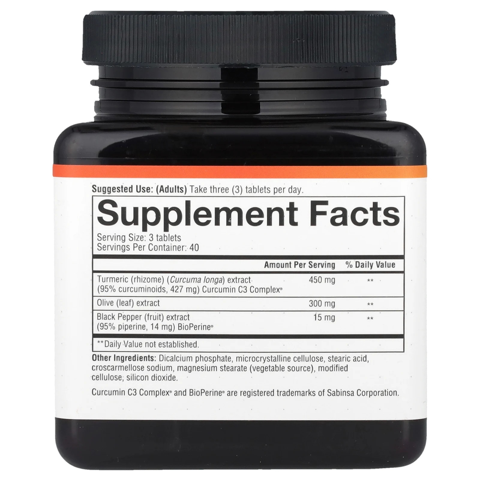 Turmeric, 120 Tablets