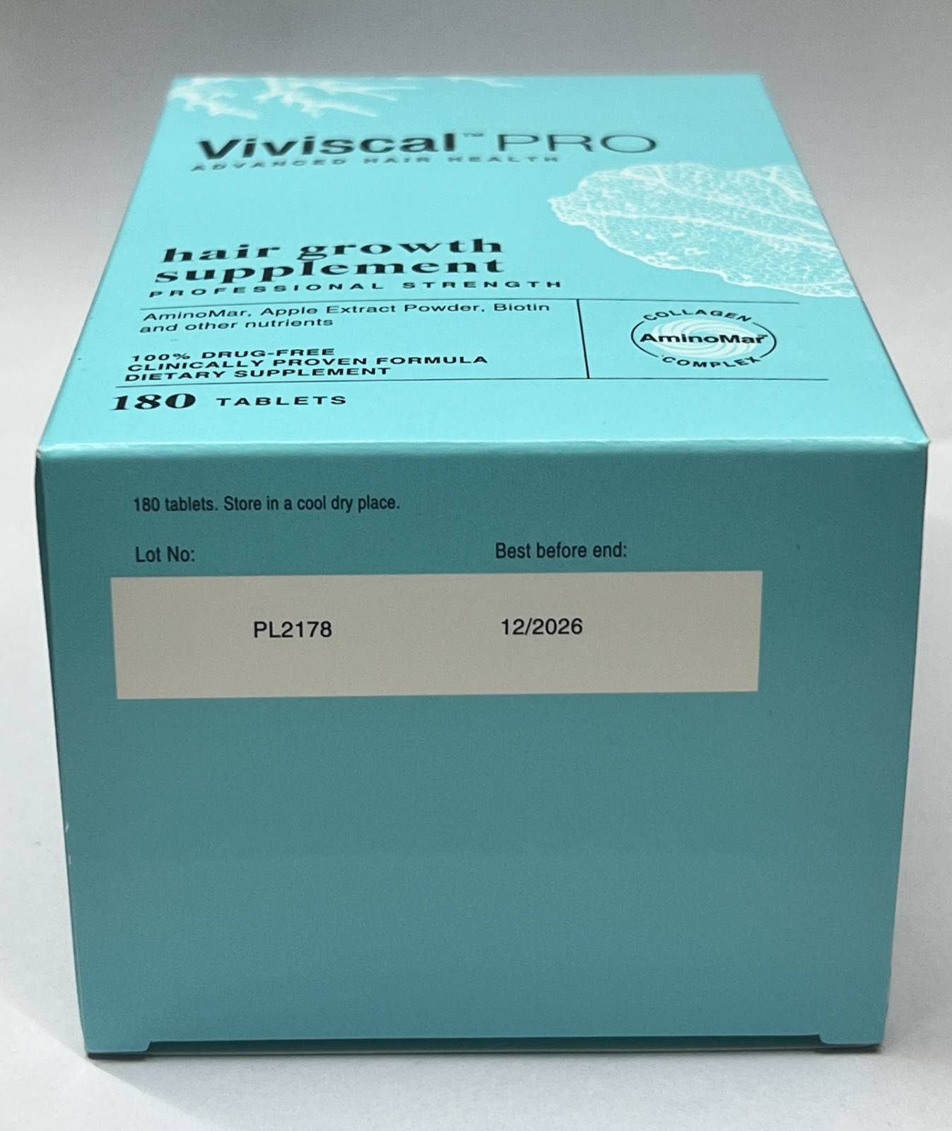 Viviscal Pro Professional Hair Growth Supplement 180 tablets For Men and Woman