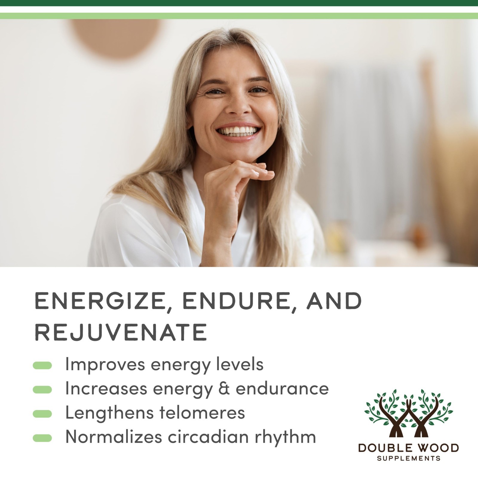 NAD+ Anti-Aging & Cell Regeneration Supplement | 500mg Pure NAD Plus, 30 Days, V