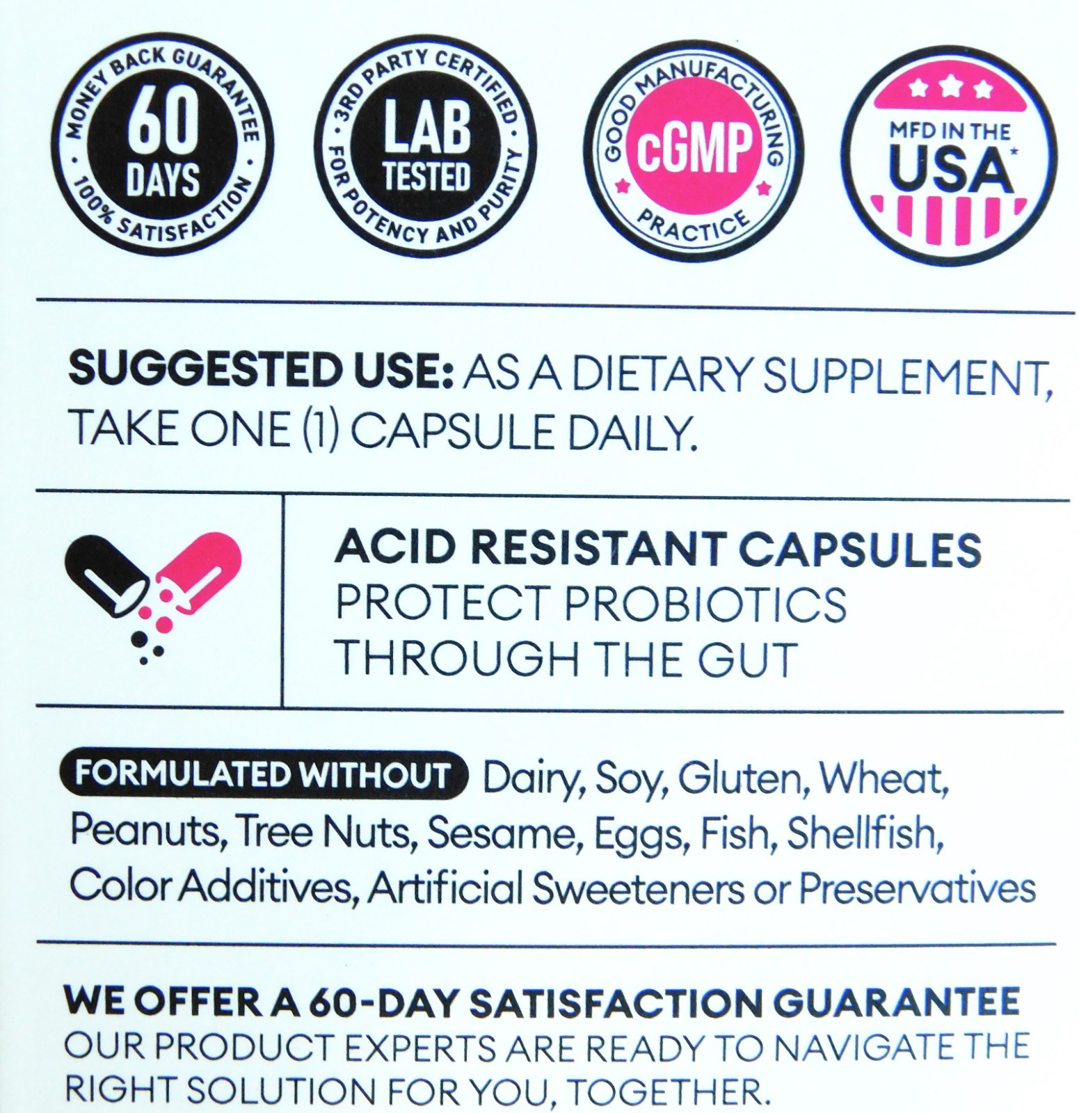 Physician’s Choice WOMEN’S Probiotic 60 Capsule count