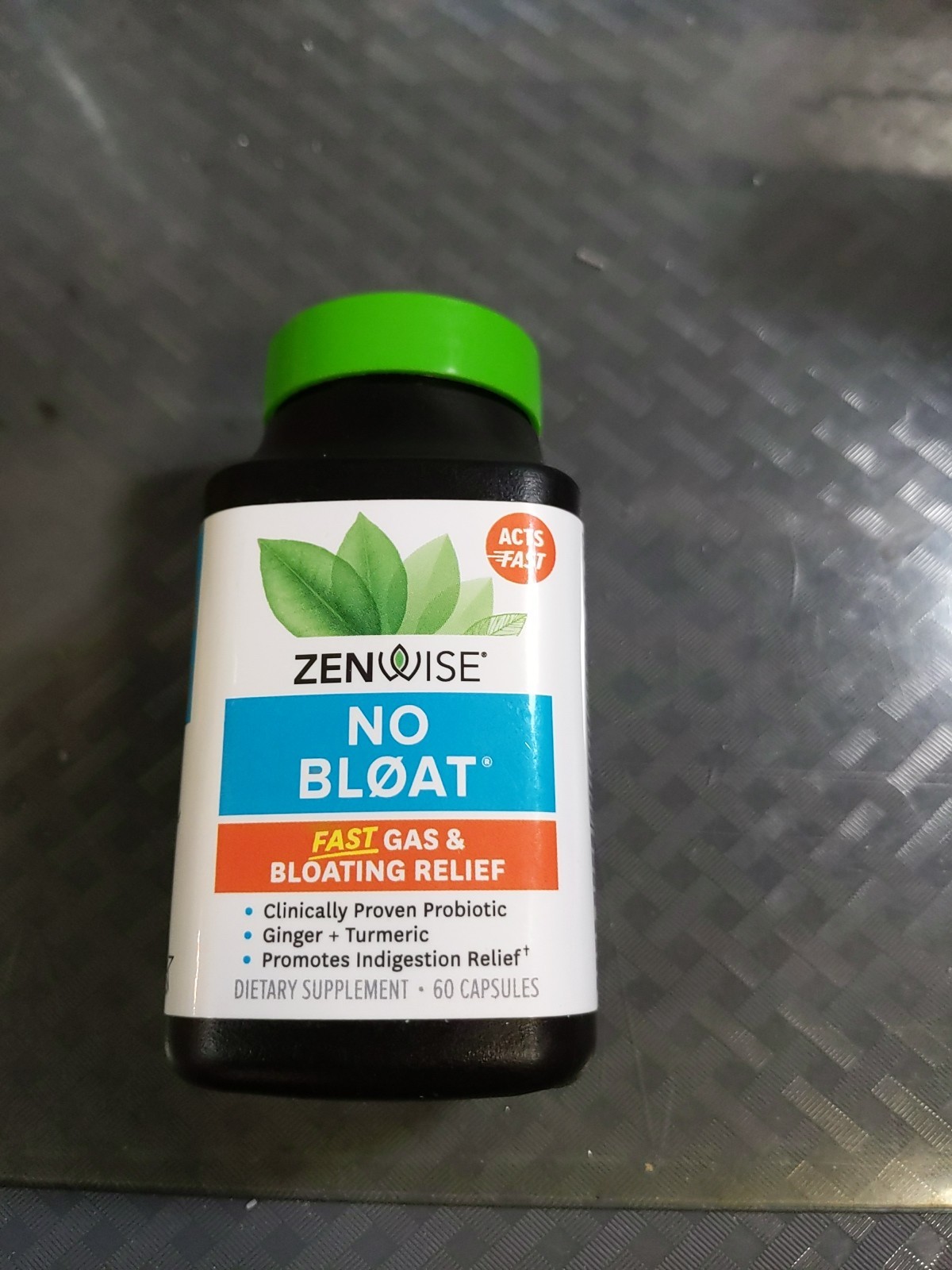 Zenwise Health No Bloat Probiotics Women & Men Digestive Health 60 Caps #67