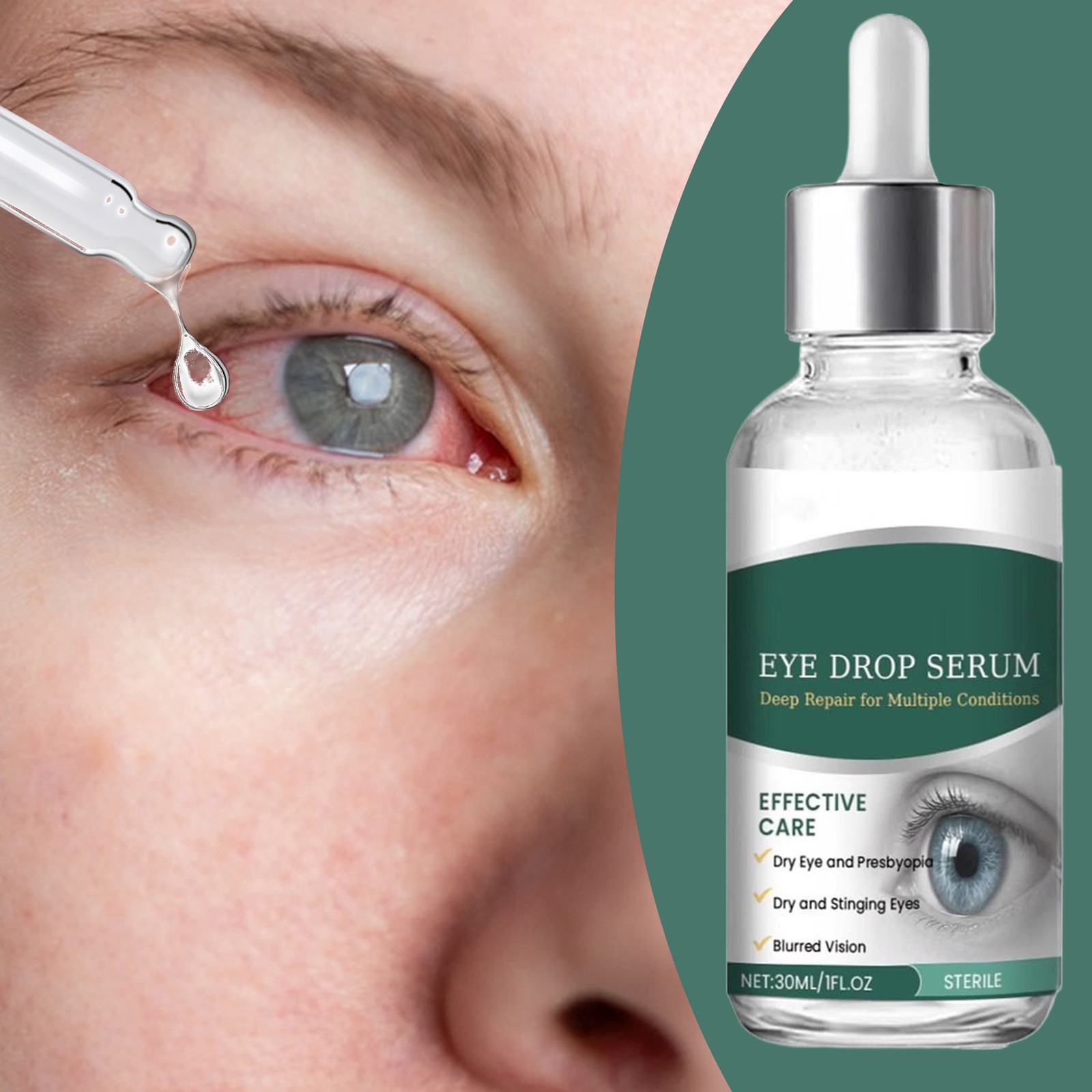 Eye Health Drops Nano Eye Drop Serum Dry Eyes Moisturizing Drops Relieve Fatigue
