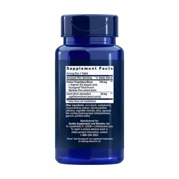 DISCOUNTED EXP. 12/2024 3 PACK Life Extension Prelox Enhanced Sex 60 Tablets
