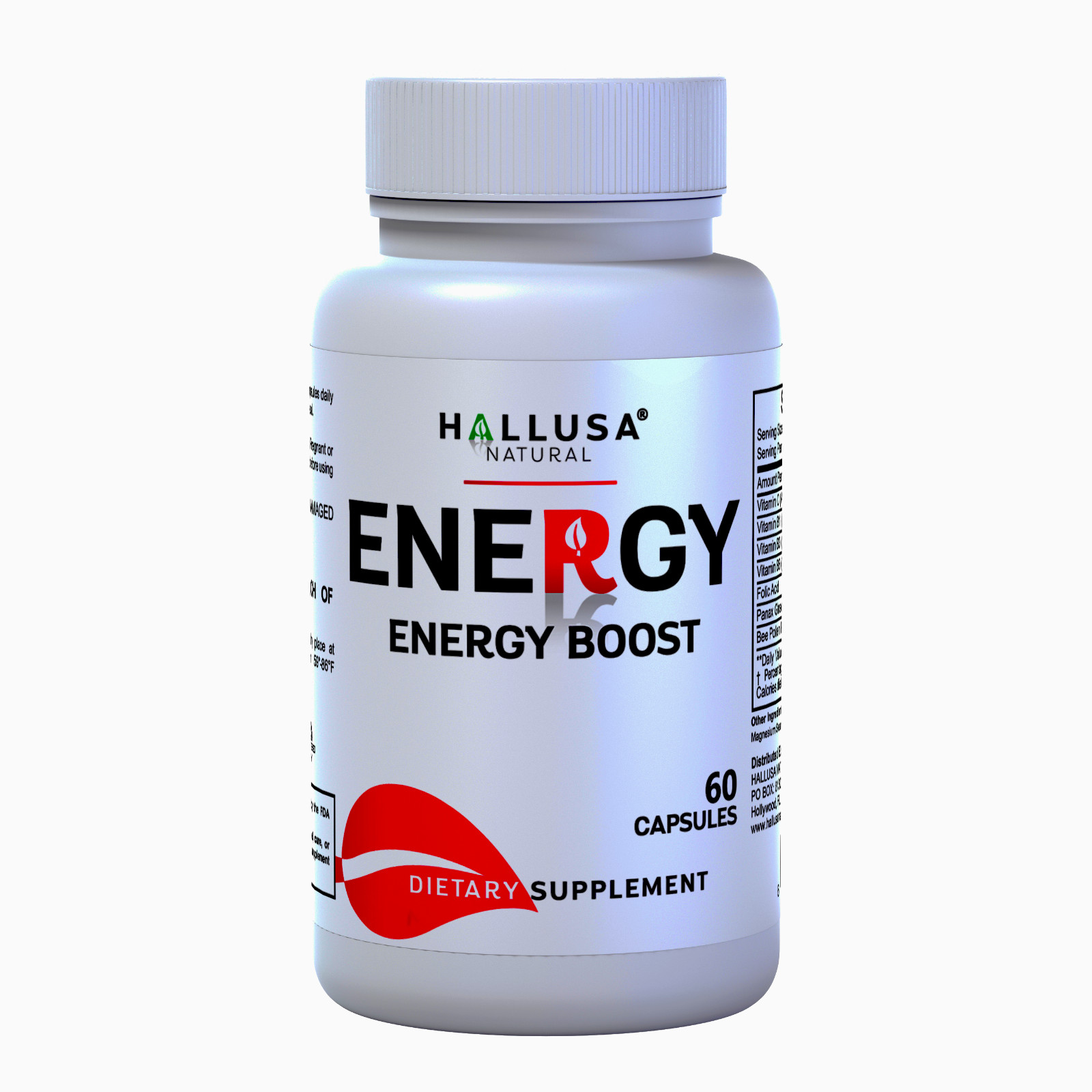 ENERGY – Energy Supplements – Preworkout – Wellness Formula – Amino Energy – 60