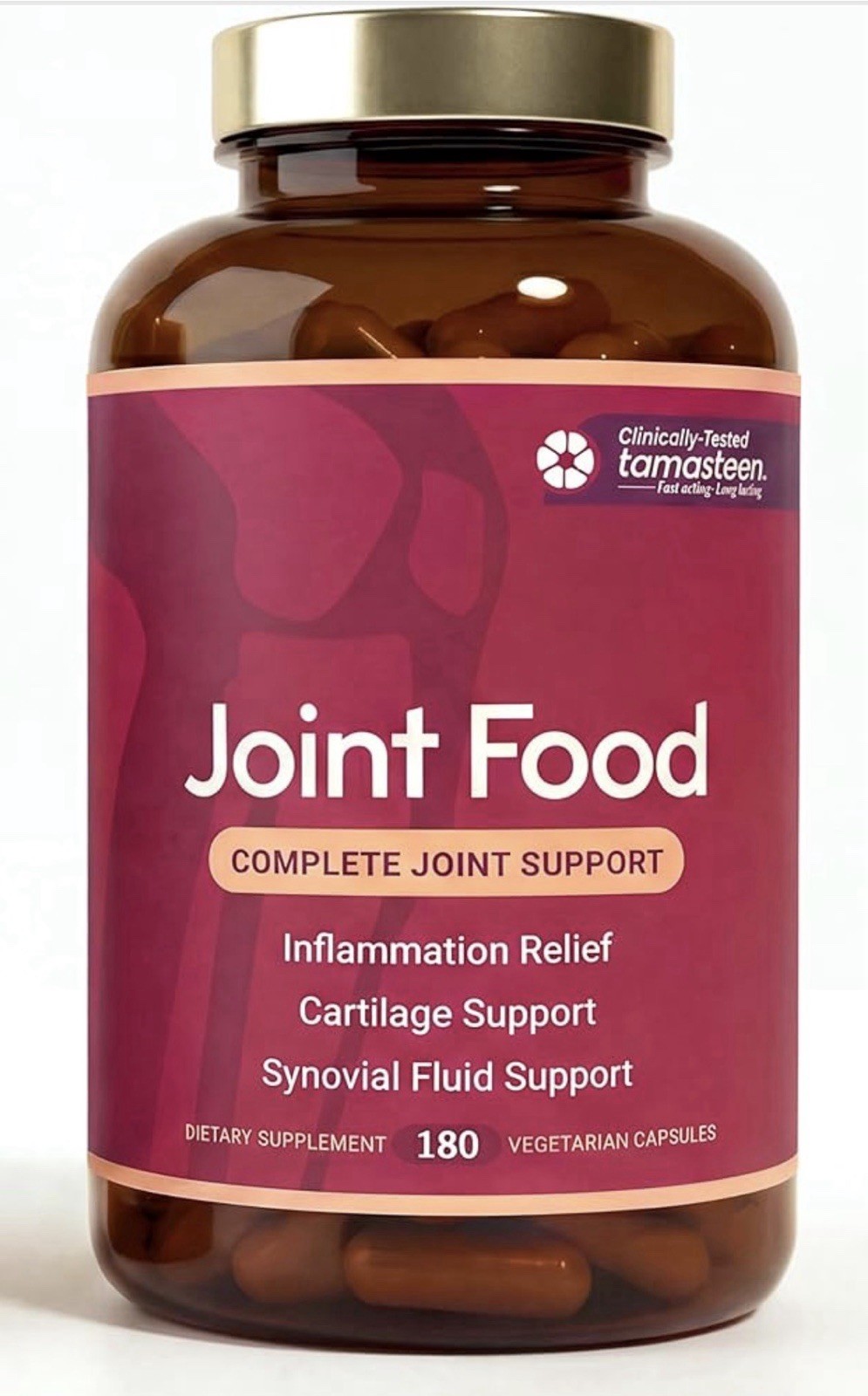 Complete Joint Nutrition, JOINT FOOD with Tamasteen. 10 Nutritional Ingredients