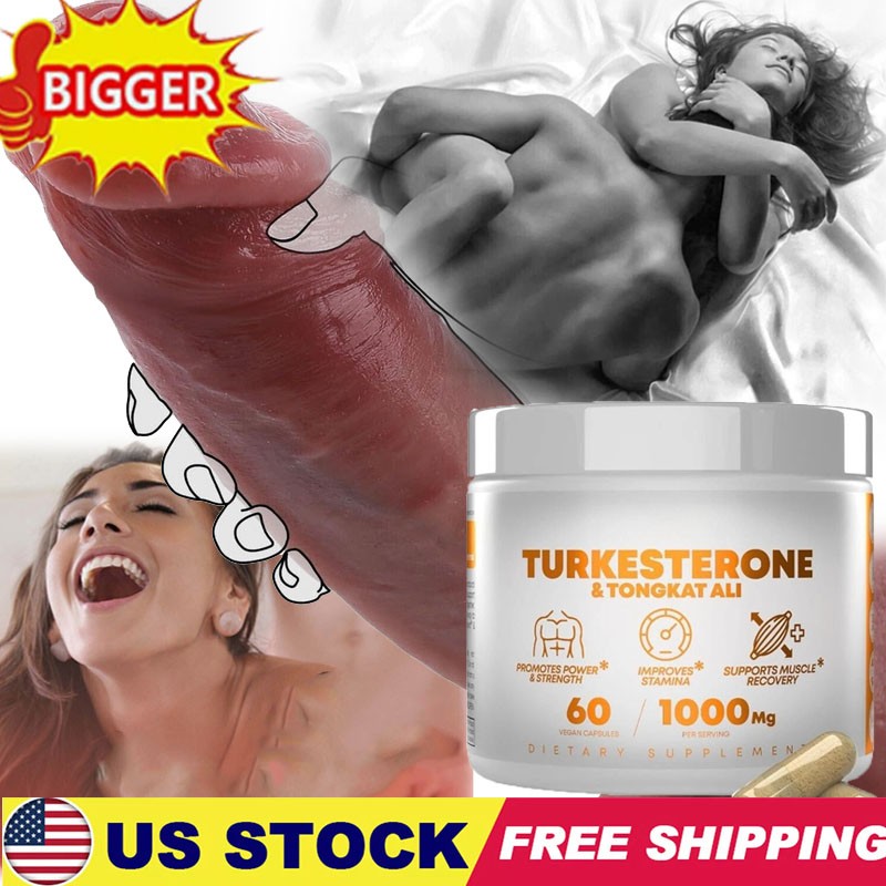 Turkesterone 1000 Mg Natural Capsules Supplement Muscle Growth & Recovery 60 Pcs