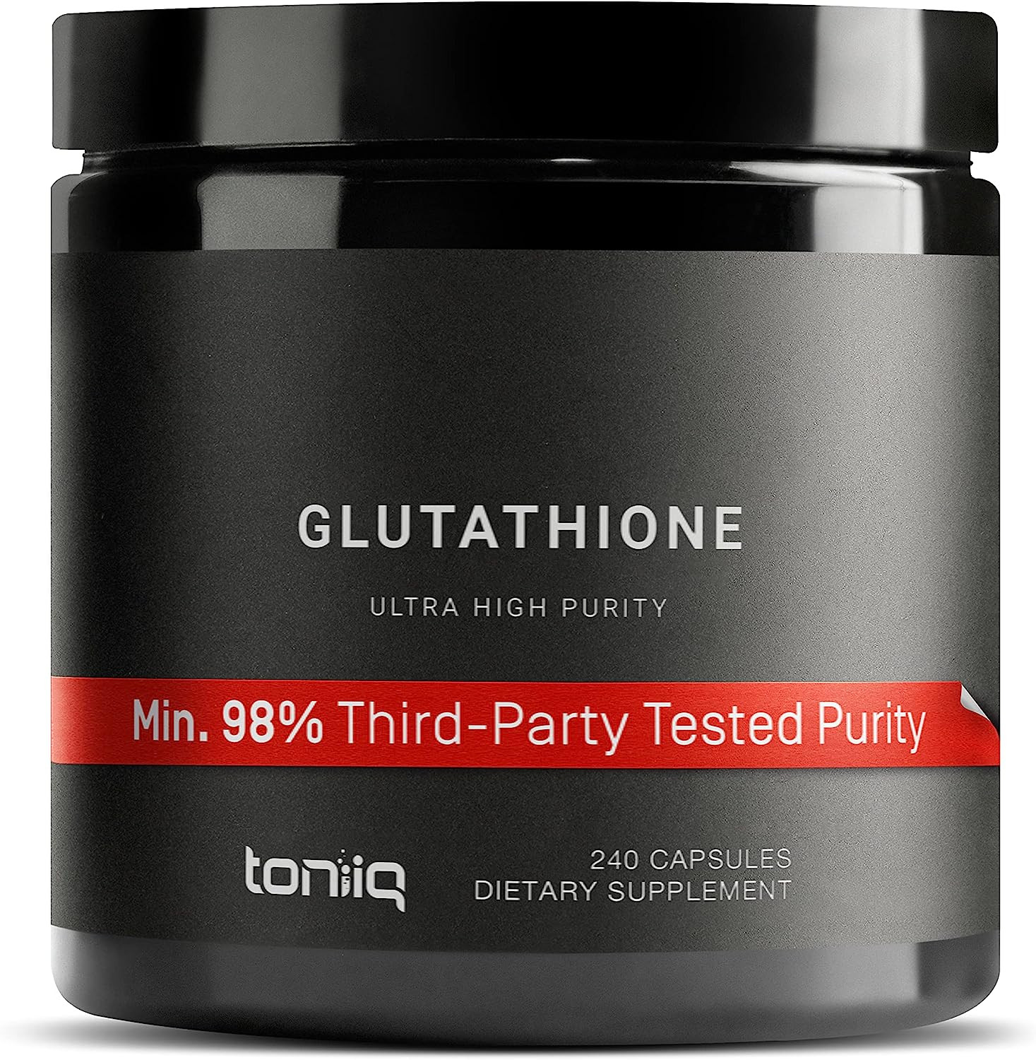Toniiq Ultra High Strength Glutathione Capsules – 1000mg – 240 Capsules
