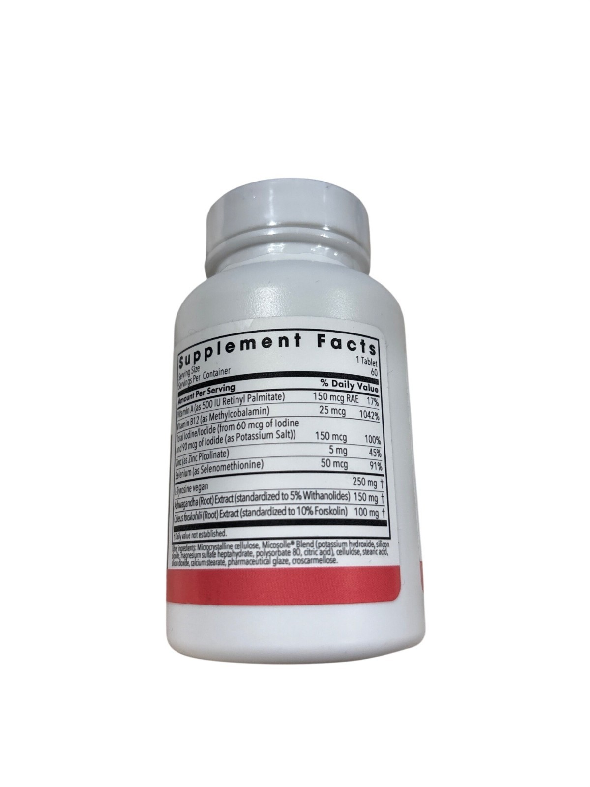 Allergy Research Group, Thyroid Nutrition with Iodoral, 60 Vegetarian Tablets