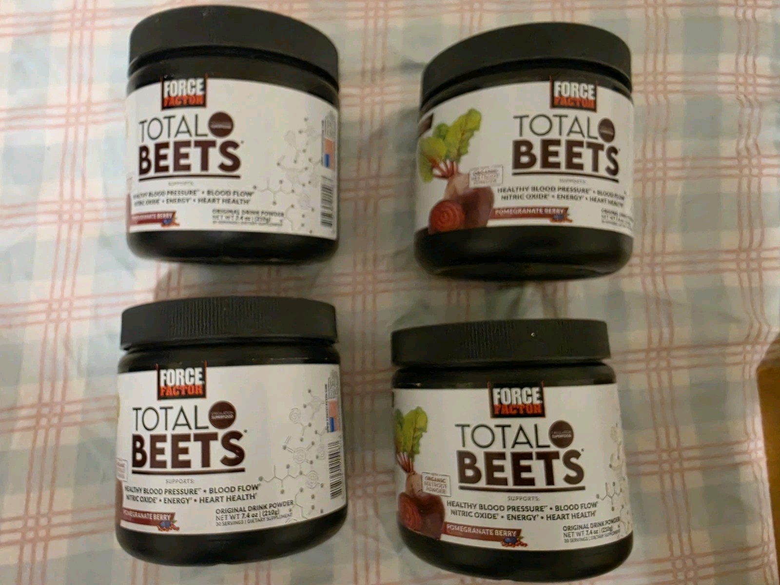 Force Factor Total Beets Circulation Superfood Beet Root Powder (4 pack)