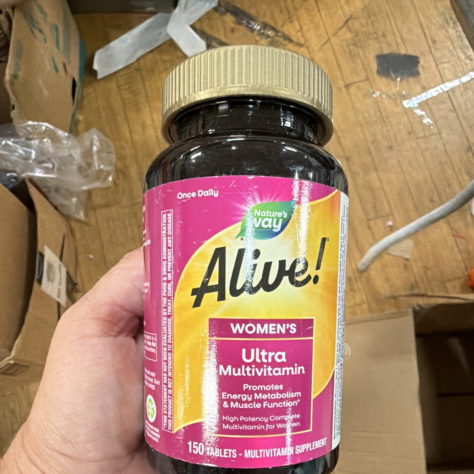 Nature’s Way Alive! Women’s Ultra Multivitamin Once Daily Tablets 150ct