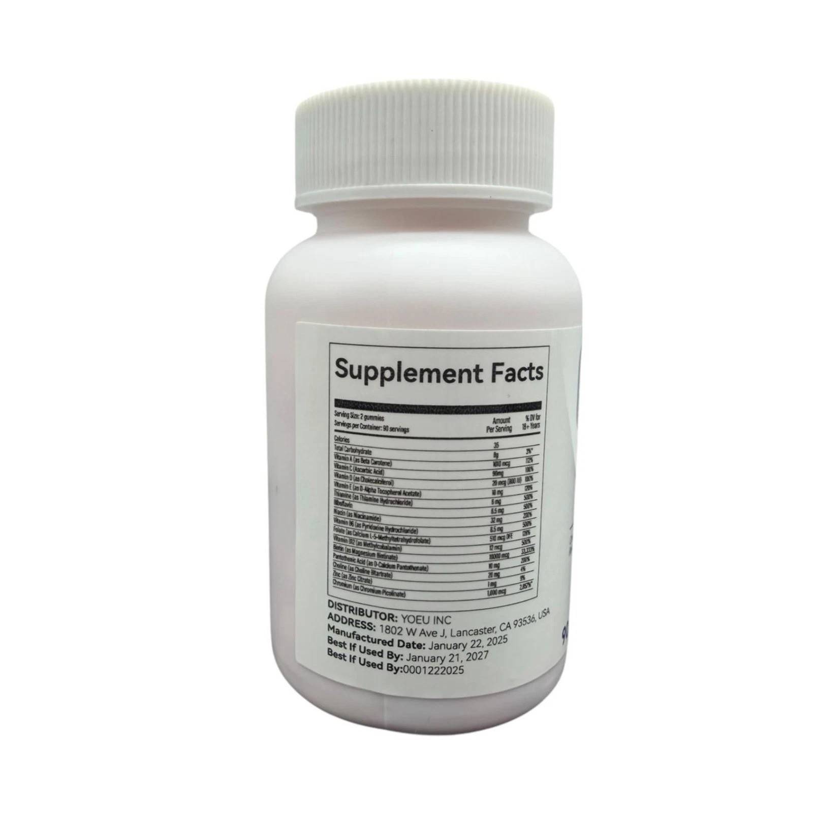 Nature Strength Multimineral Multivitamin 90 Tabs Dietary Supplement Lot 2 01/27