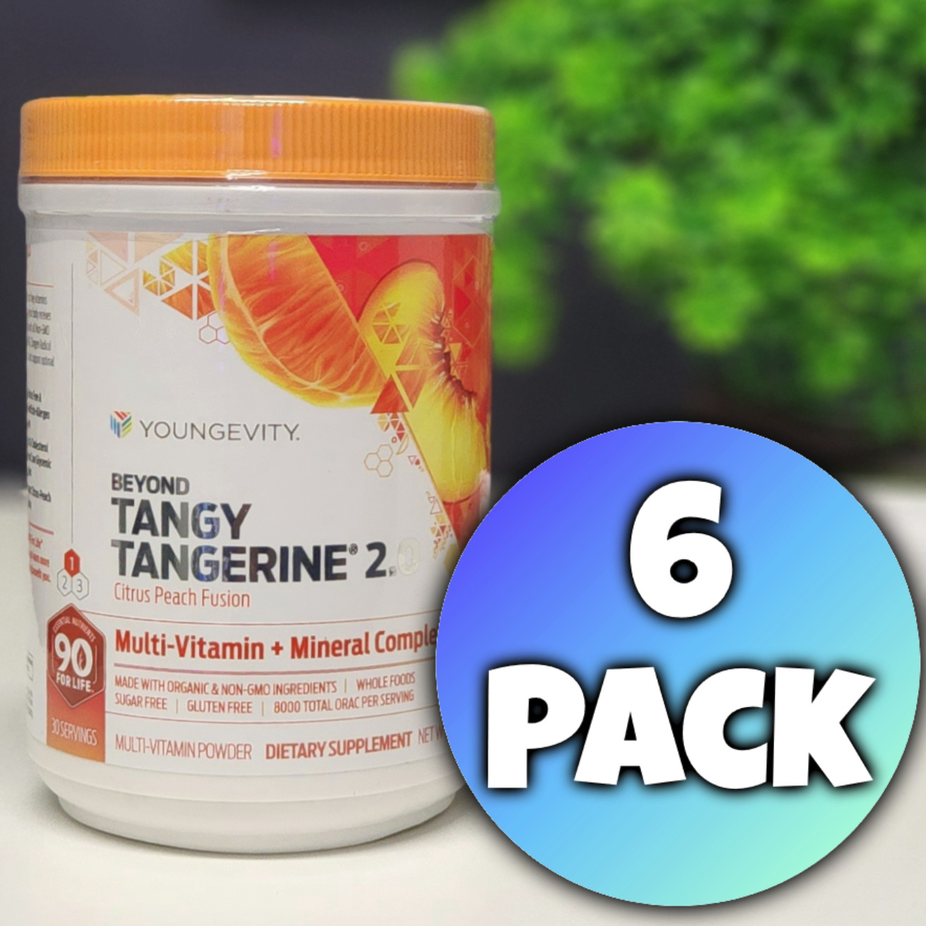 Youngevity Dr. Wallach Beyond Tangy Tangerine 2.0 6pk