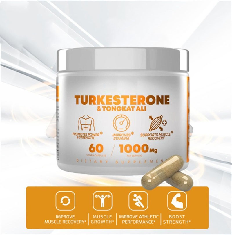 Turkesterone 1-5X 1000 Mg Organic Caps Vitamin Muscle Development & Recovery