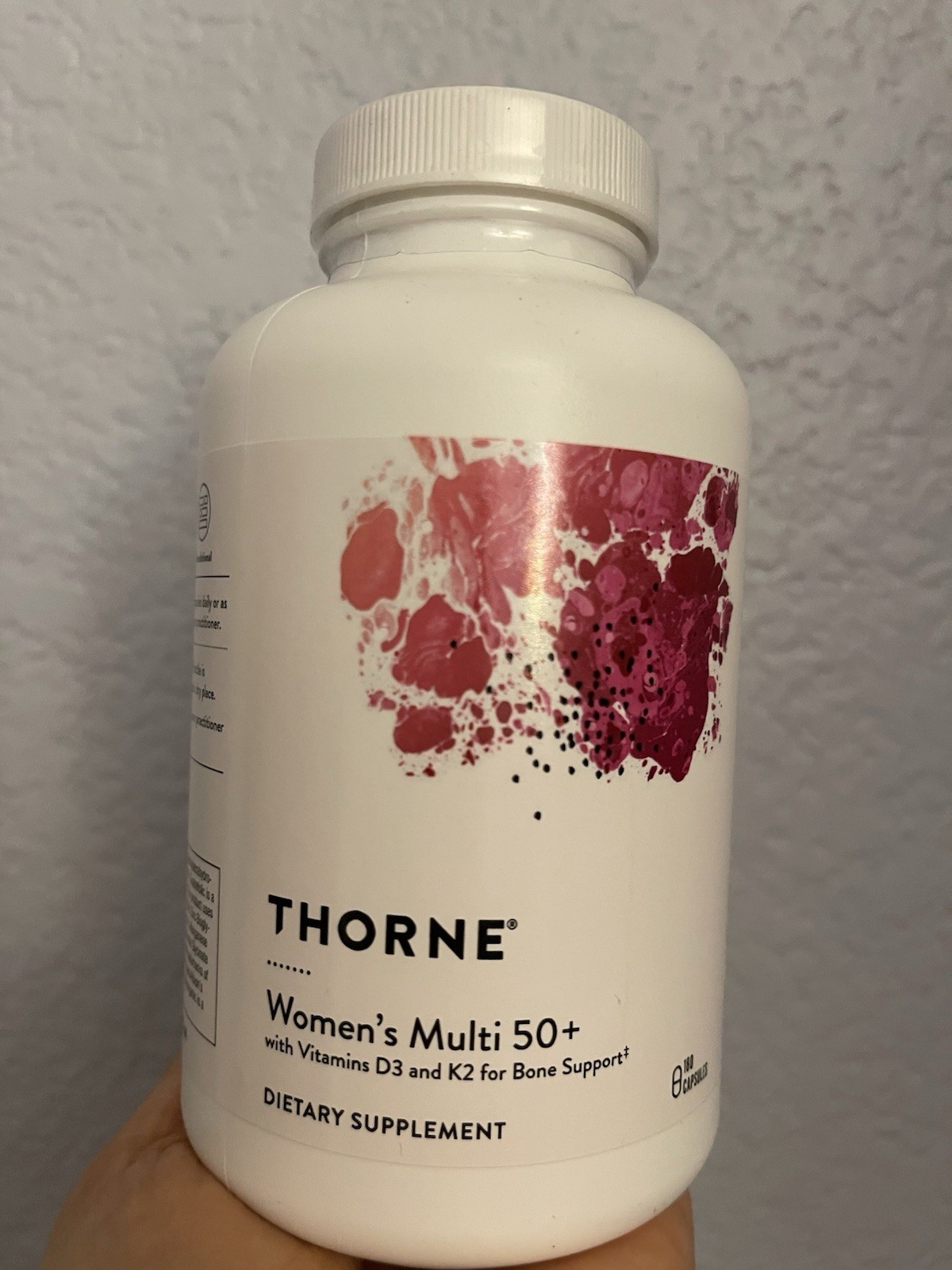 (New) Women’s Multi 50+,180 Caps, Daily multivitamin. Vitami D3,K2, Bone Support