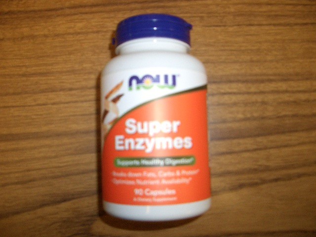 Now Foods Super Enzymes Supports Healthy Digestion 90 Capsules Best By 3/2027
