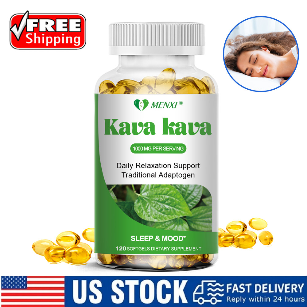 Natural Relaxing Mood Sleep Support 120 Vegan Capsules 1000mg Extra Strength USA