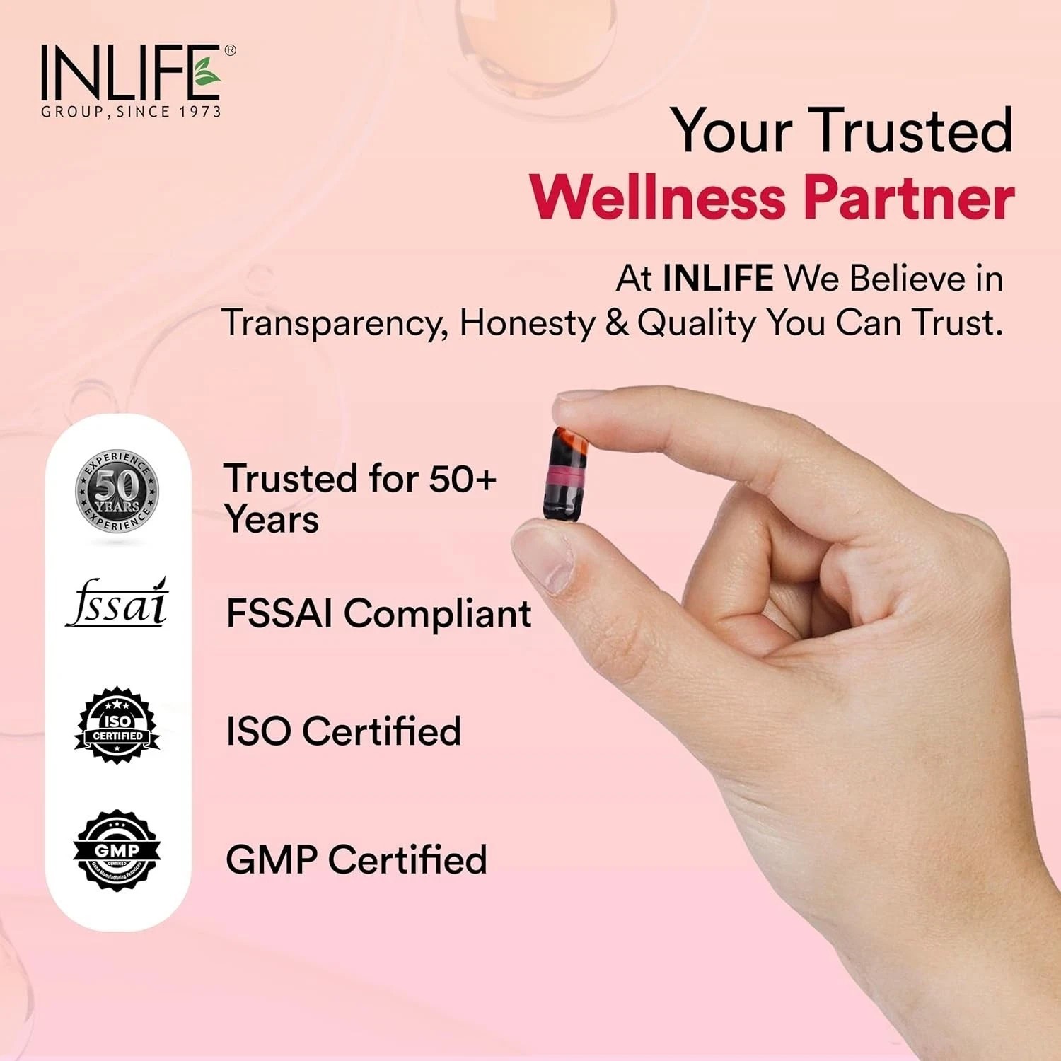 INLIFE Astaxanthin 4 mg Supplement AstaZine | Natural Antioxidant – 30 Cap j471