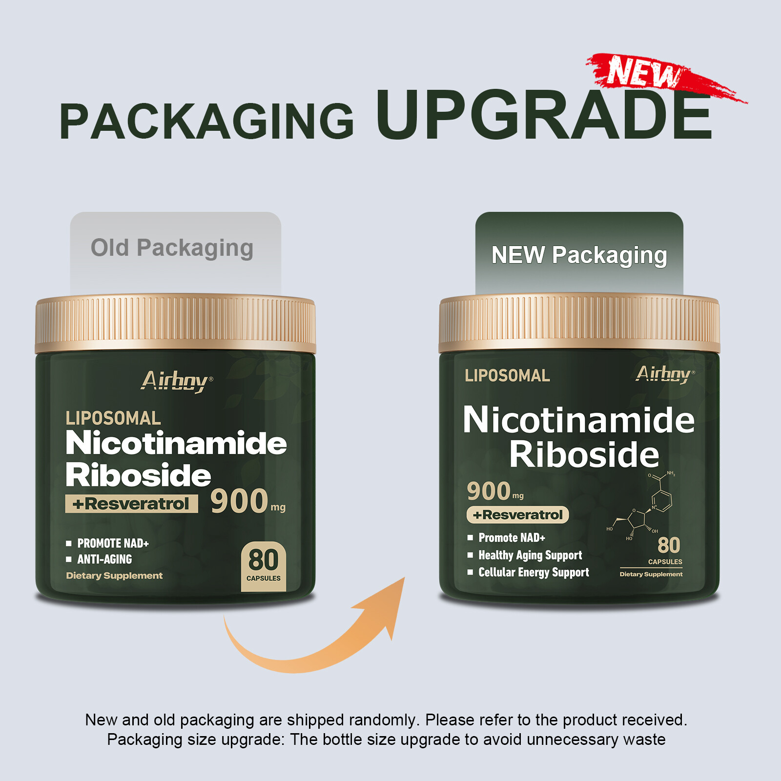 Nicotinamide Riboside 900mg – Anti-aging NAD Supplement, Focus, Memory Booster