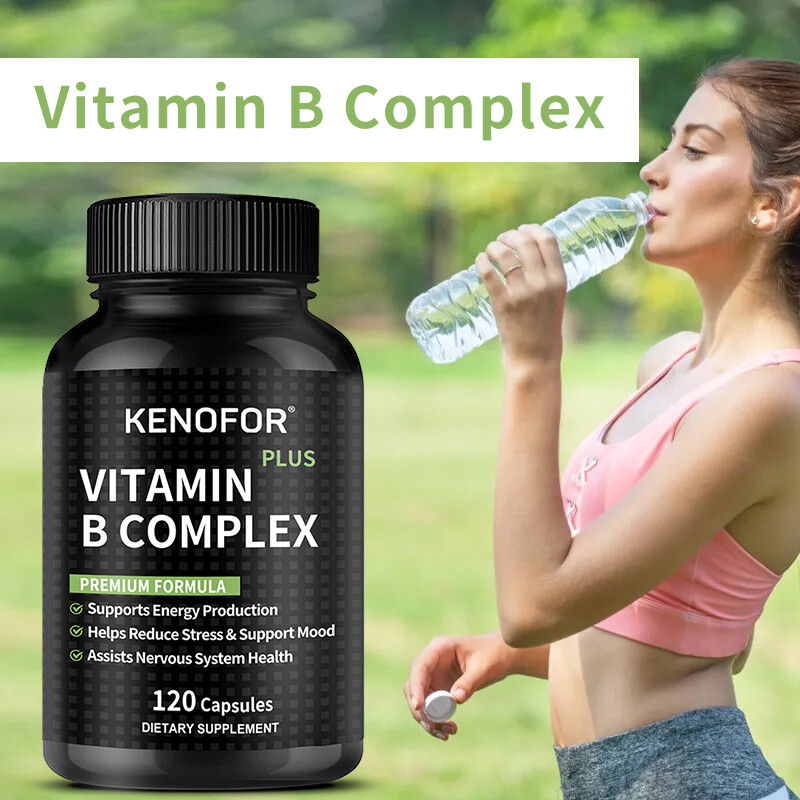 Vitamin B Complex 30/60/120Capsules Helps Reduce Stress Immune Support Pills