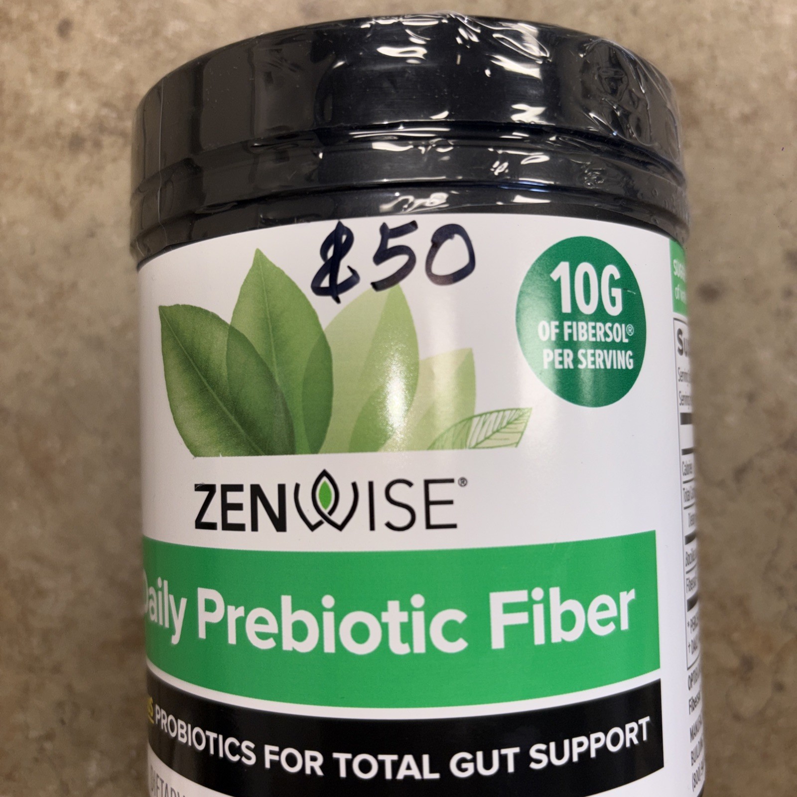 Zenwise Daily Prebiotic Fiber (10g per Serving) Gut Health 10.5