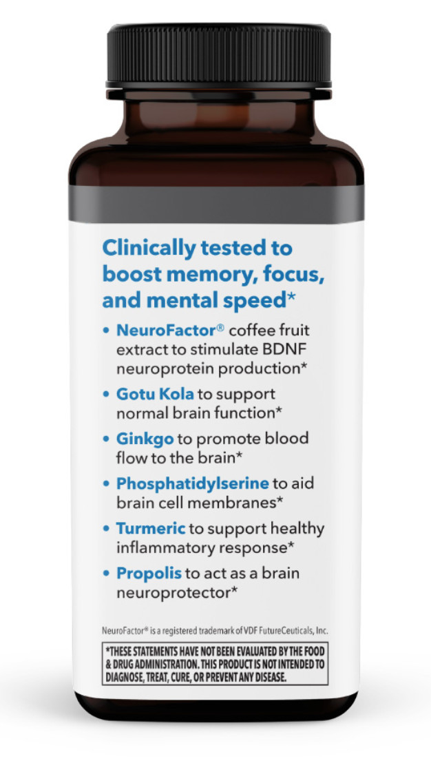 SALE NeuroQ Memory & Focus – 60 Caps – Best By 07/2027+ Brain Health SALE PRICE