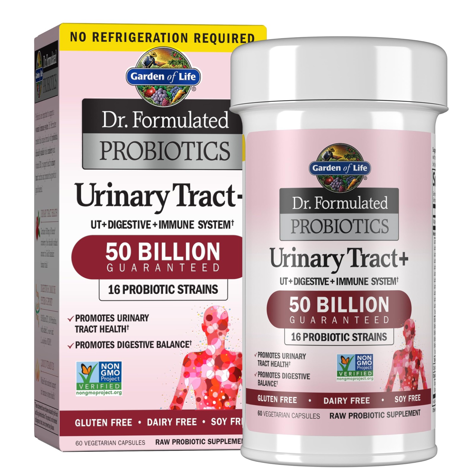 Garden of Life Dr. Formulated Probiotics Urinary 60 Count (Pack 1), N/a