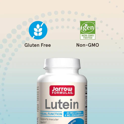 [ 2Pack] Jarrow Formulas Lutein 20mg with 4mg Zeaxanthin 120 Softgels | 08/2026