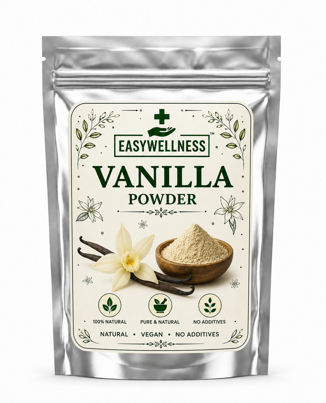 Natural Vanilla Powder for Baking Coffee Desserts Smoothies Premium Quality