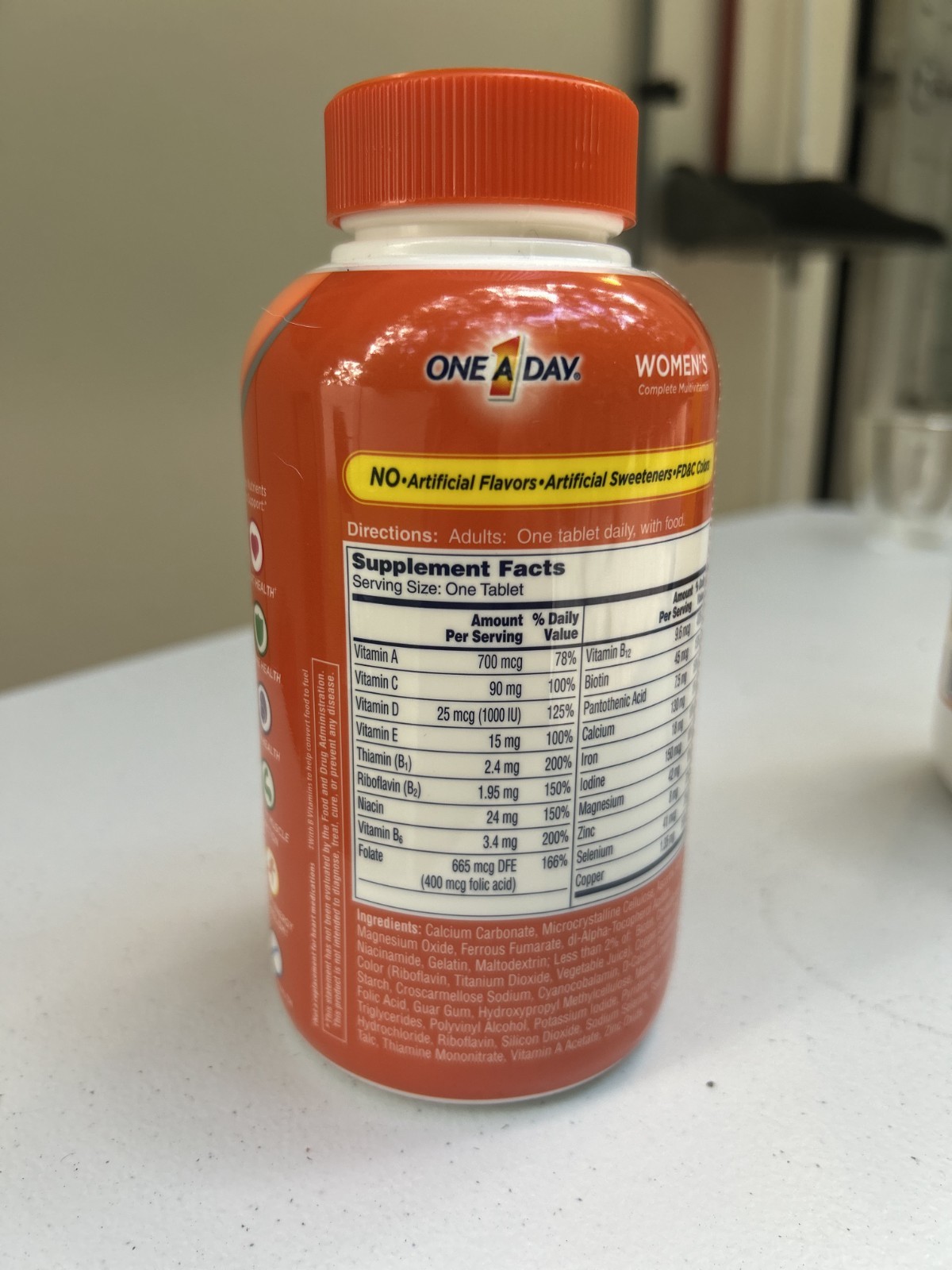 Lot of 15 One A Day Women’s Complete Multivitamin 300 Tablets EXP 01/2028