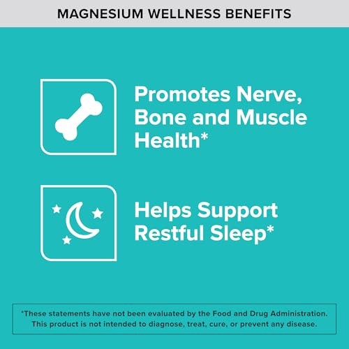 Qunol Magnesium 420mg Extra Strength High Absorption 180ct Nerve Bone Muscle