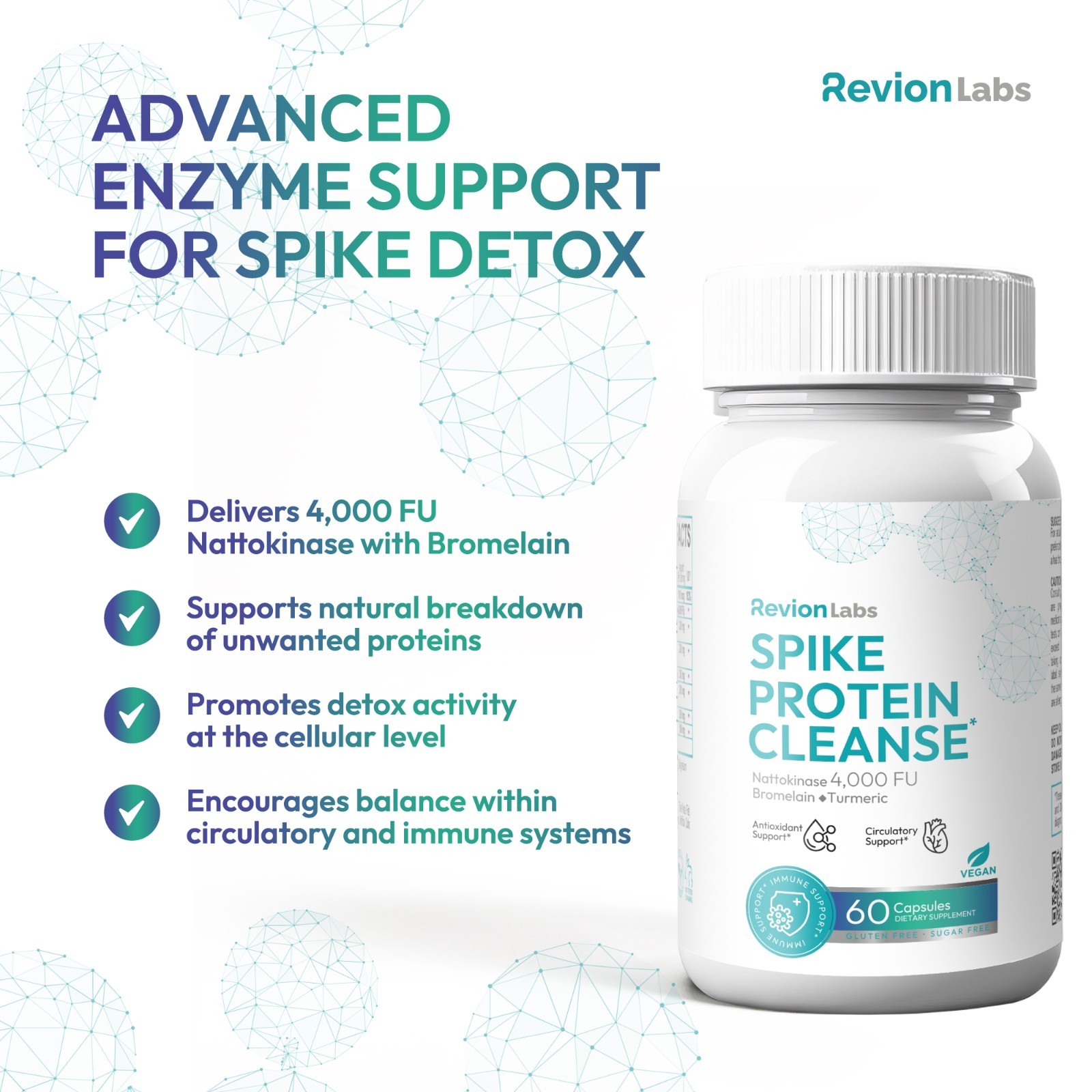 RevionLabs Spike Protein Detox Support Supplement