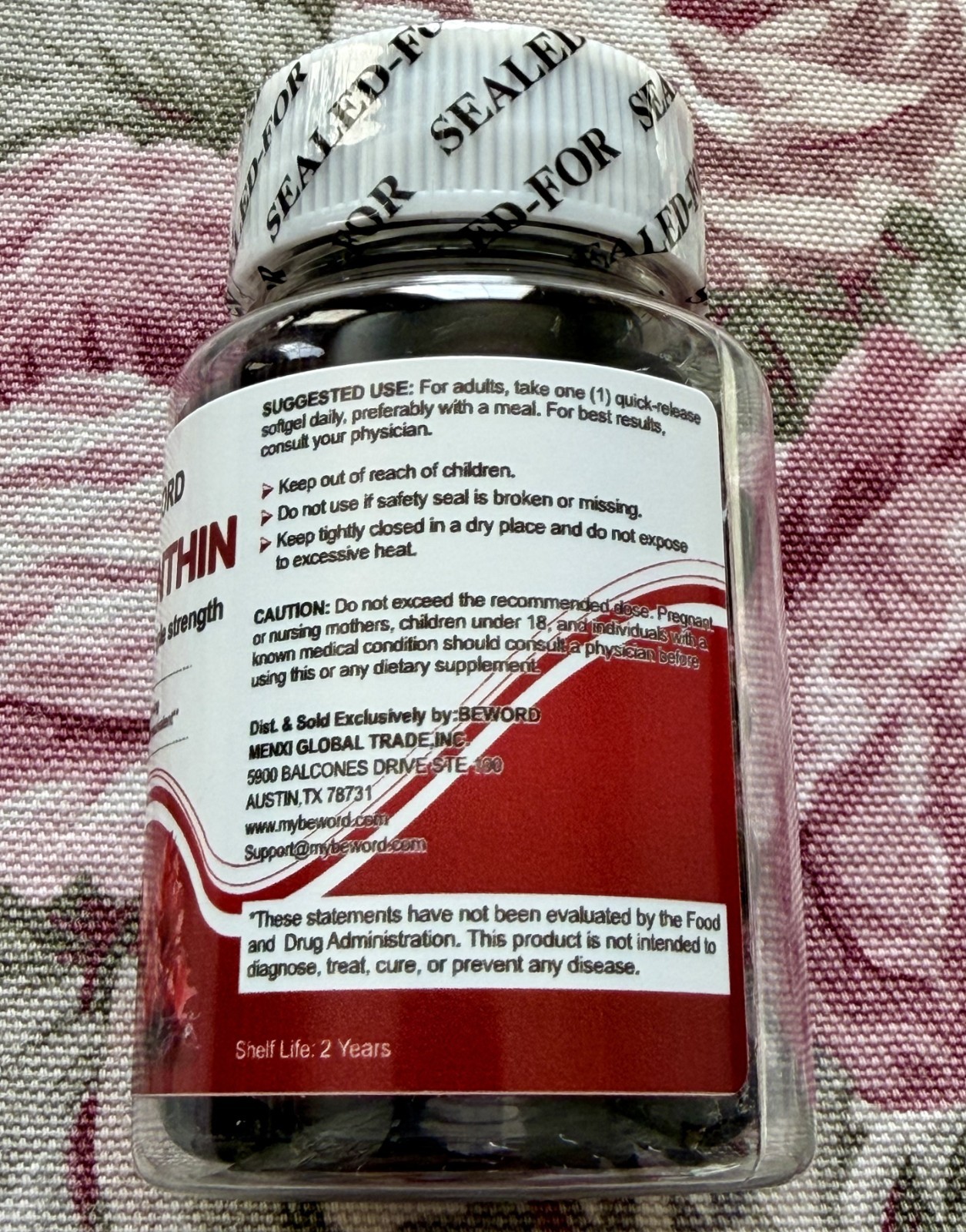 BEWORD Astaxanthin 12mg with MCT Oil ~ 60 Softgels ~ 2-Month Supply