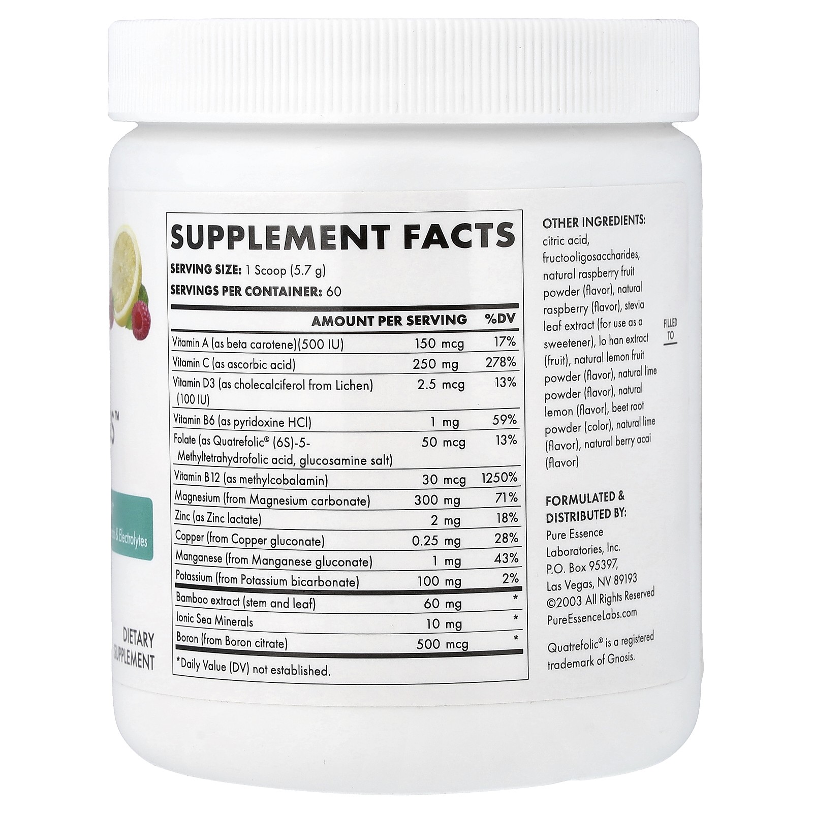 Ionic-Fizz, Magnesium Plus, Raspberry Lemonade, 12.06 oz (342 g)