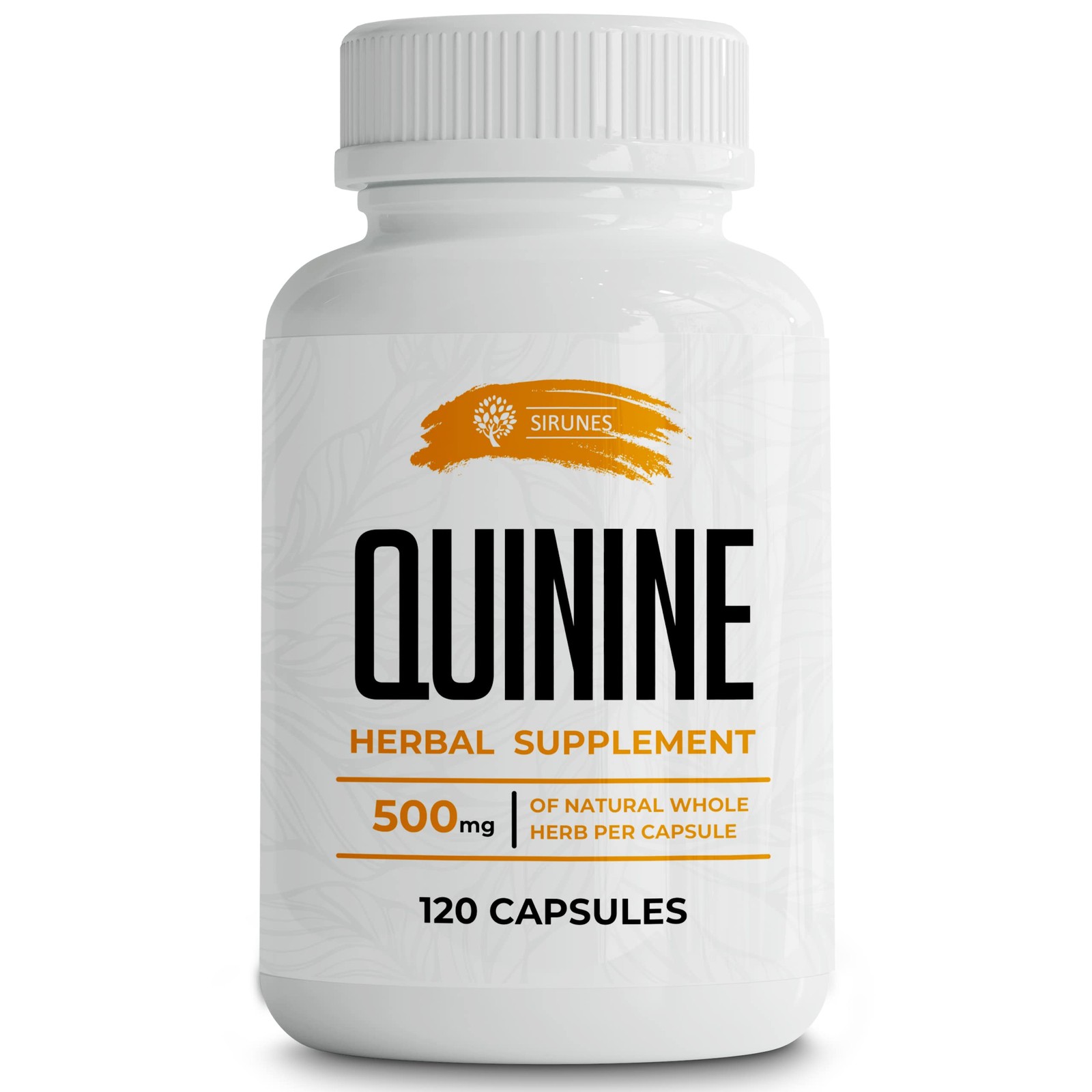 Leg Cramps Relief Quinine Capsules – Natural Cinchona 120 Count (Pack of 1)