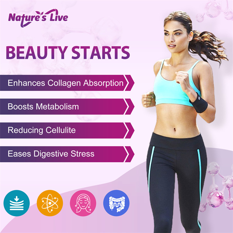 Collagen Peptides for Women&Men Type I,II,III,V,X Multi Collagen Pill Hydrolyzed