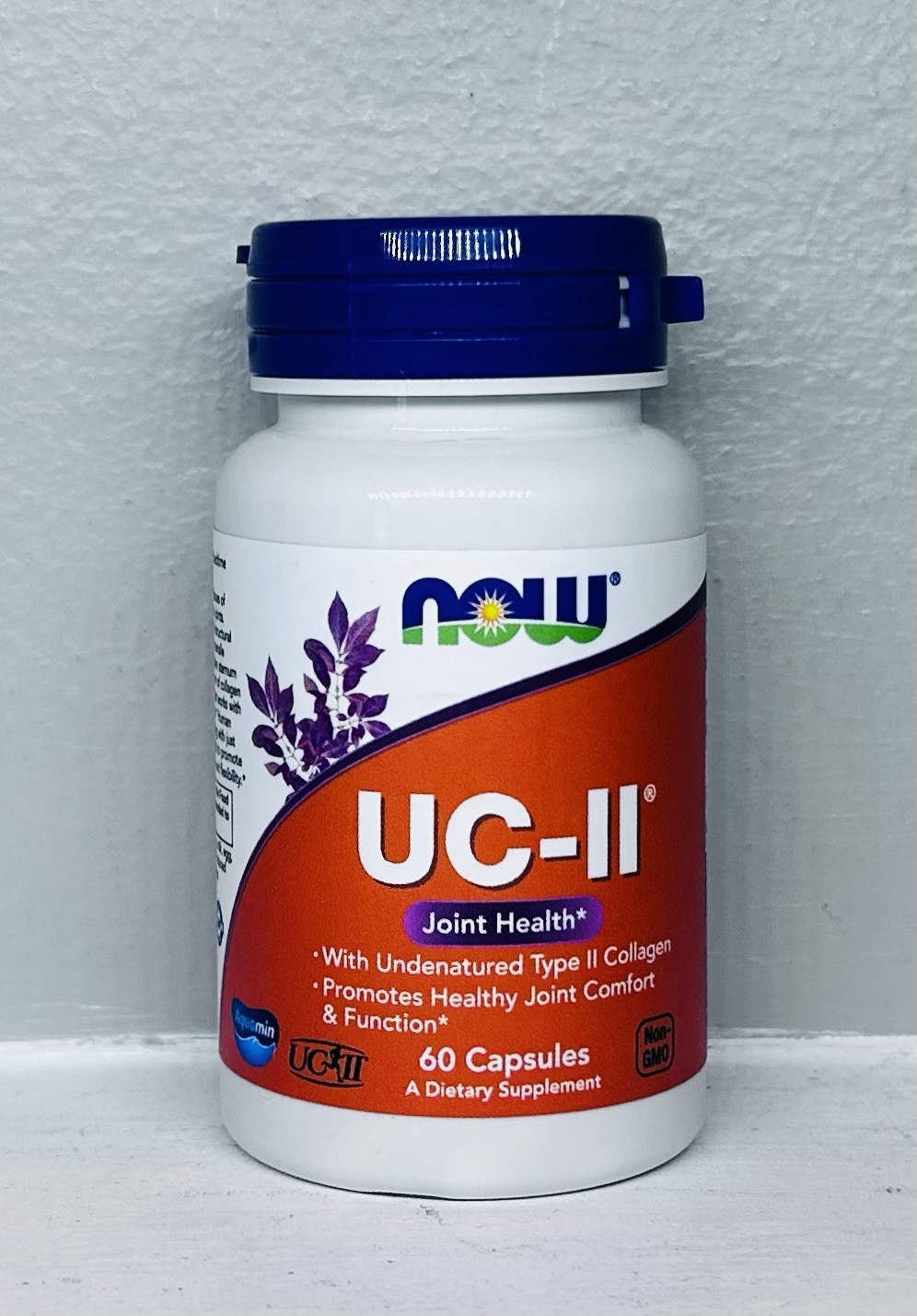 Now Foods UC-II Joint Health Type II Collagen -60 Caps- NEW SEALED- Exp 04/2028