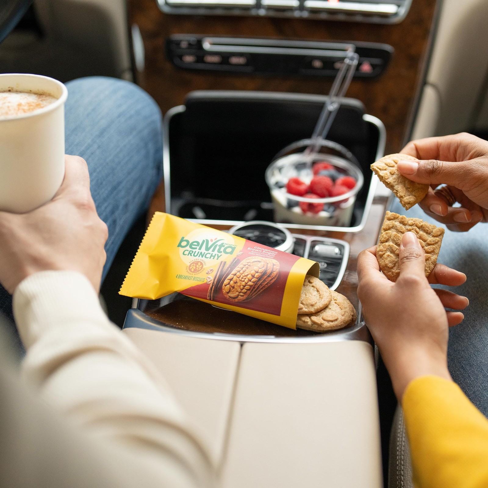belVita Breakfast Bars Biscuits, Cinnamon Brown 21.12 Ounce (12 Pack), brown