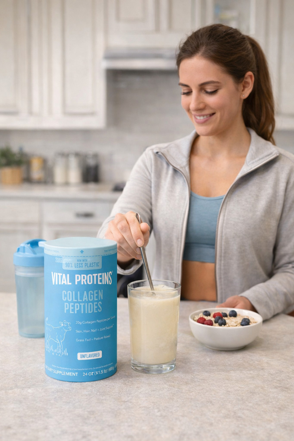 2 Pack Vital Proteins Collagen Peptides Dietary Supplement Powder 24 oz