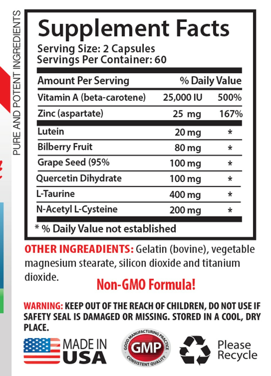 eye protection – MAX EYE VISION HEALTH – lutein natural 2B