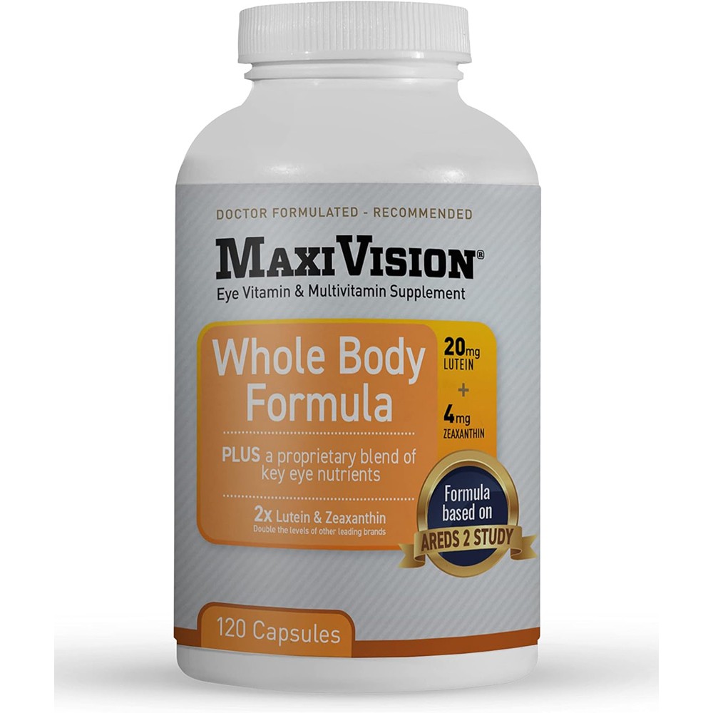 MaxiVision Whole Body Formula (Capsules) – 120pc