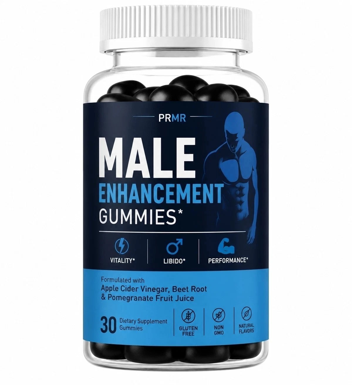 (2 pcs) PRMR Premium & Herbal Gummies For Natural Dietary Supplement – 60 count