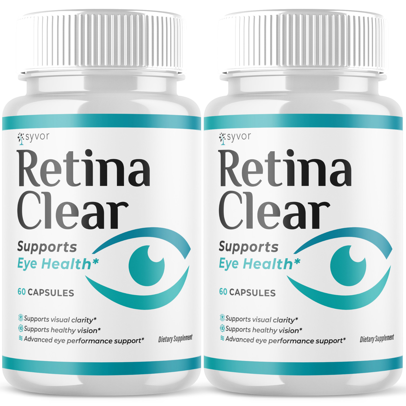 (2 Pack) Retina Clear Capsules, RetinaClear Eye Health Support (120 Capsules)
