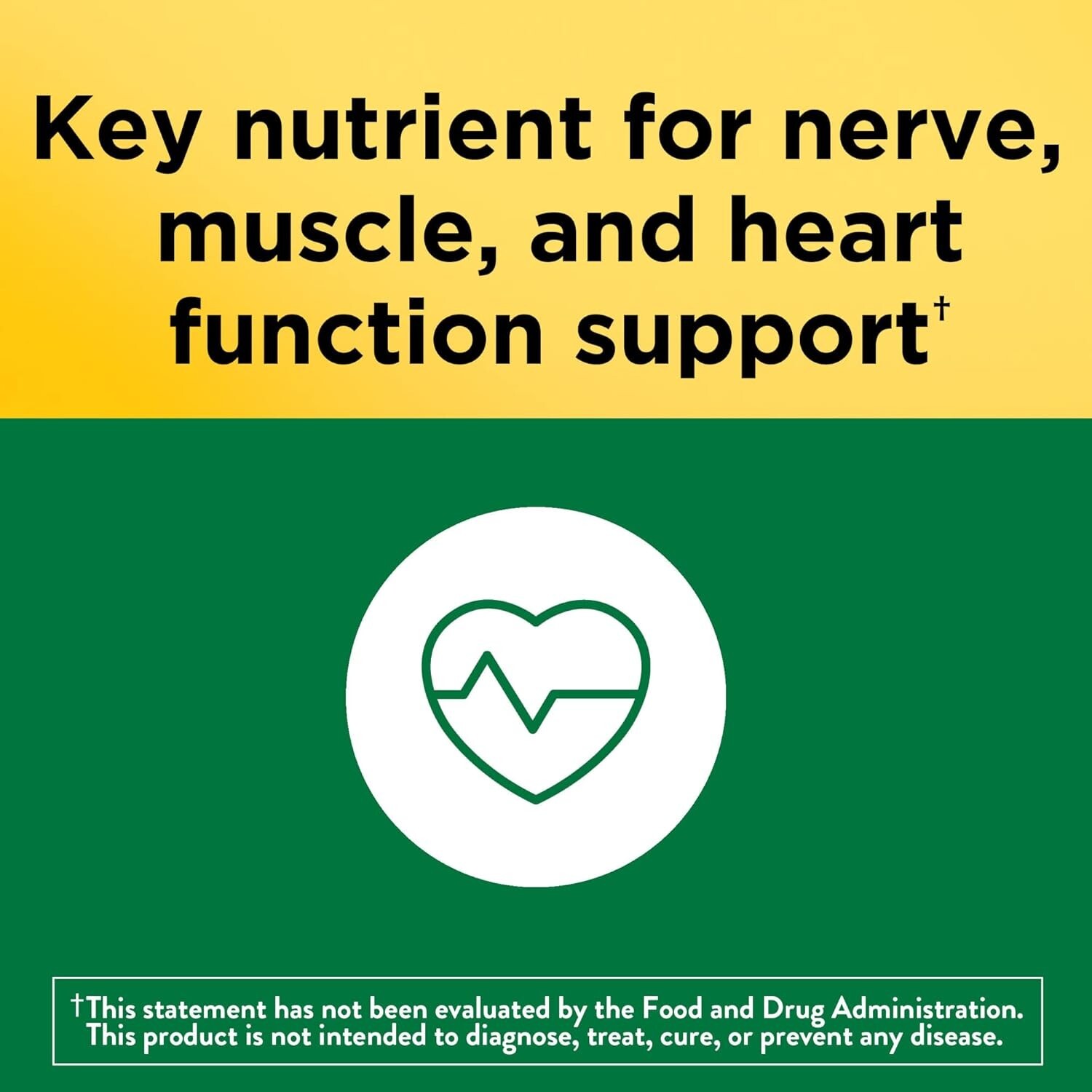 Nature Made Potassium Gluconate 550mg Dietary Supplement Heart Health Supplement